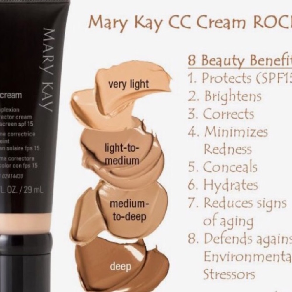 Mary Kay medium to deep cc cream